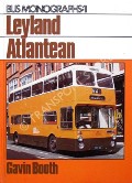 Book cover of Bus Monographs:Leyland Atlantean by BOOTH, Gavin 